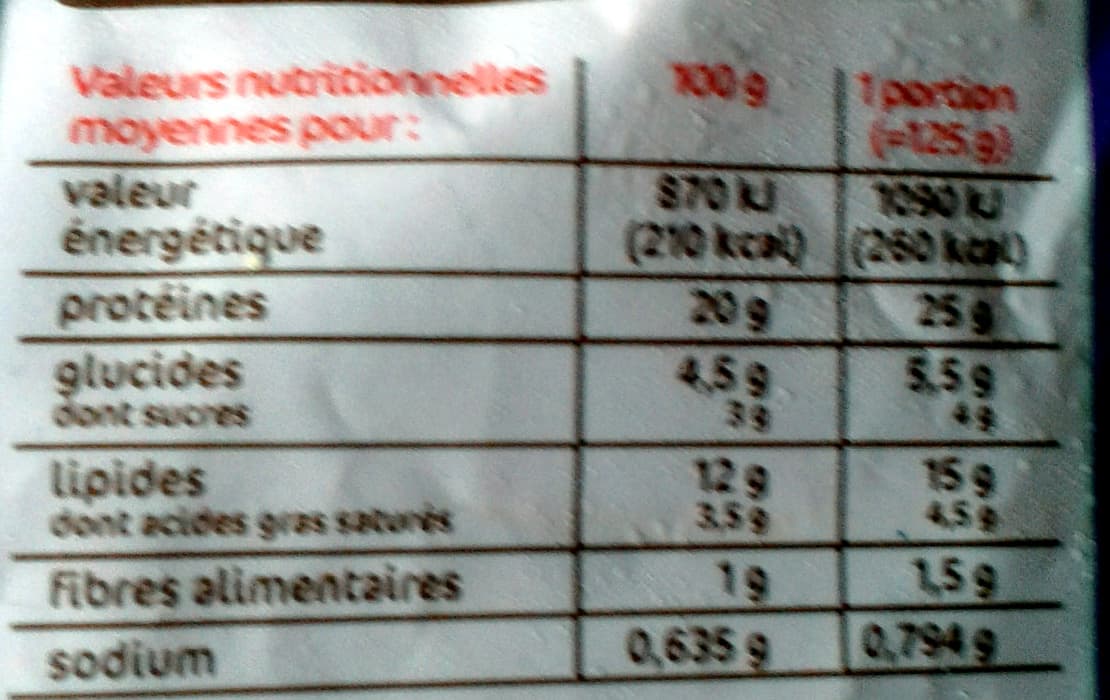 Marque Repère Chicken'Pic saveur Kebab packshot