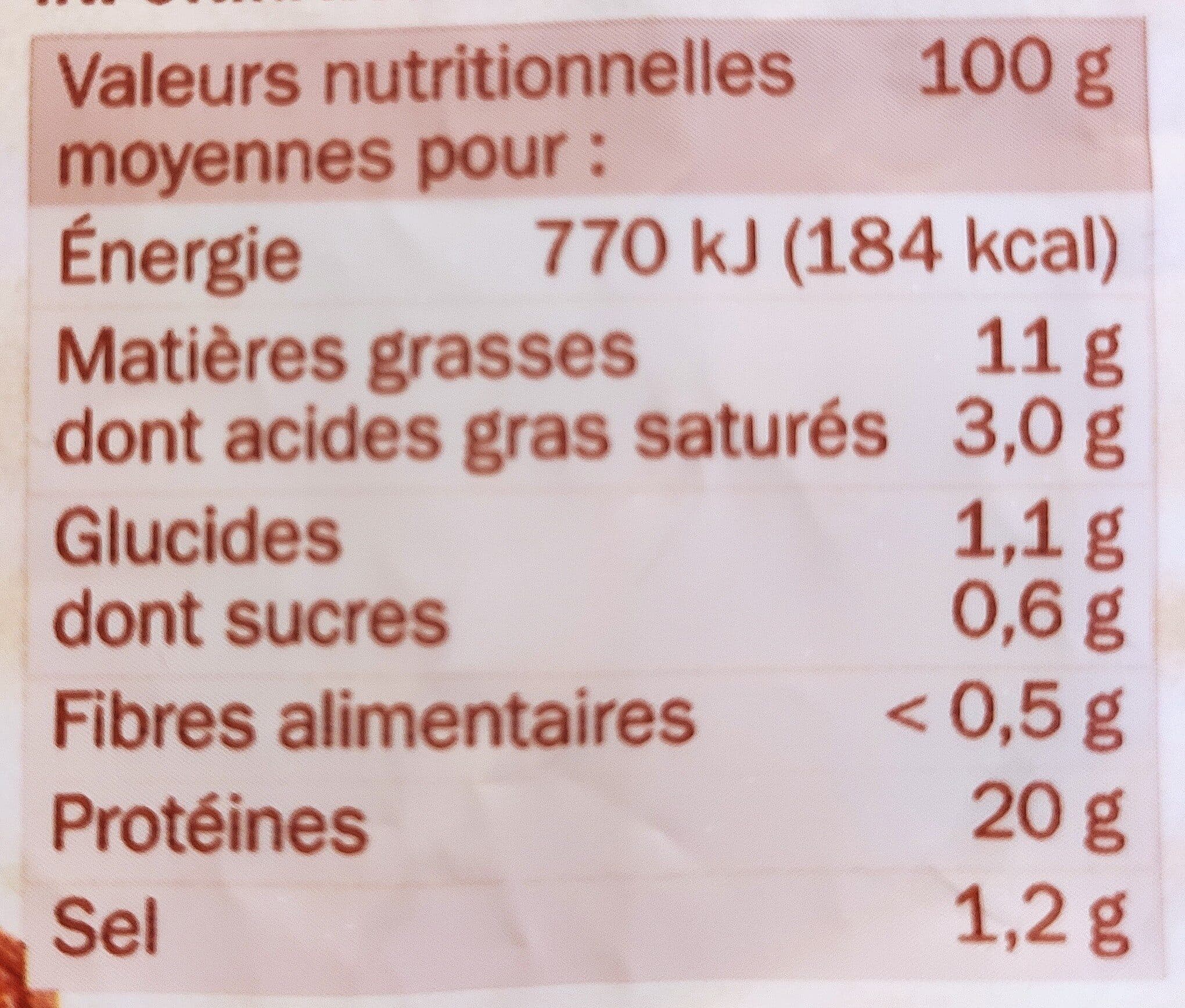 Marque Repère Grignot' de Poulet saveur Mexicaine packshot
