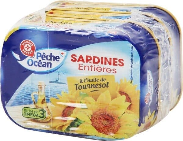 Marque Repère Sardine huile de tournesol packshot