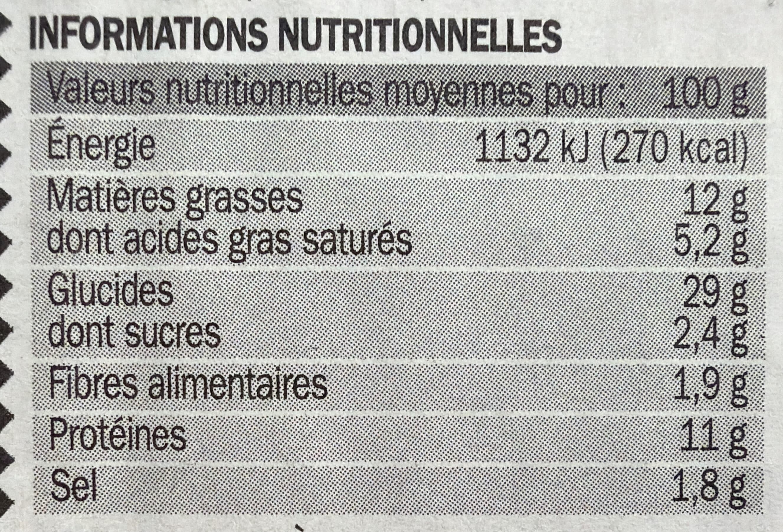 Côté Croc Croque monsieur chèvre - jambon packshot