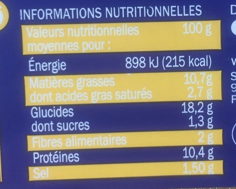 Marque Repère Poissons panés au fromage MSC packshot