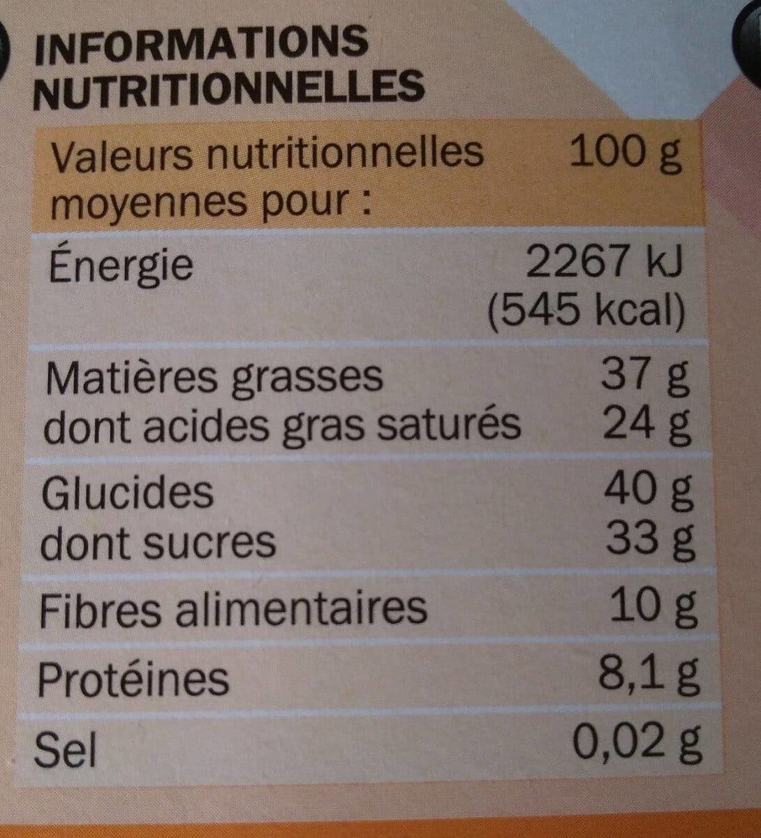 Marque Repère Tablette chocolat noir écorces d'Orange packshot