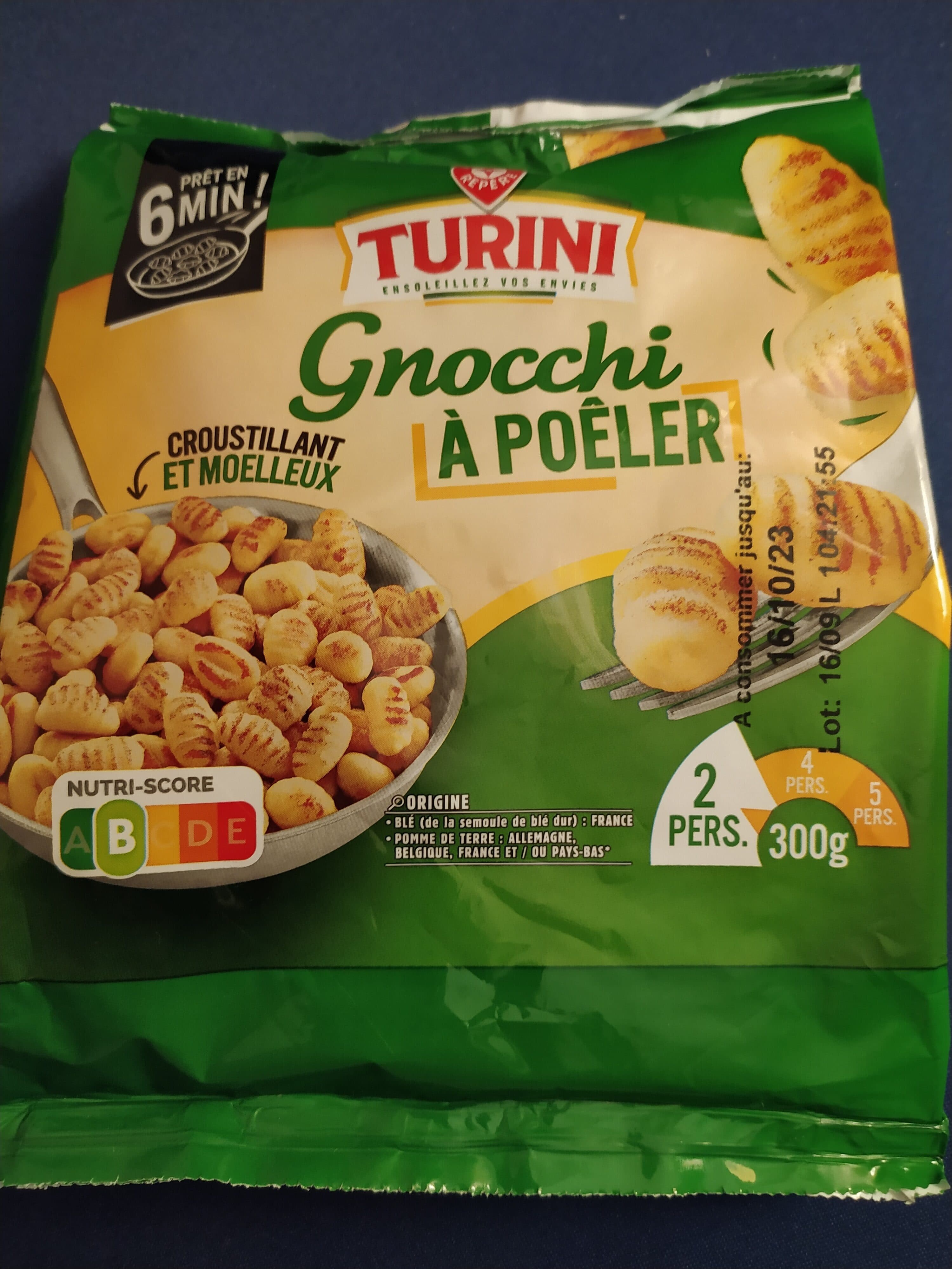 Marque Repère Gnocchi à poêler packshot