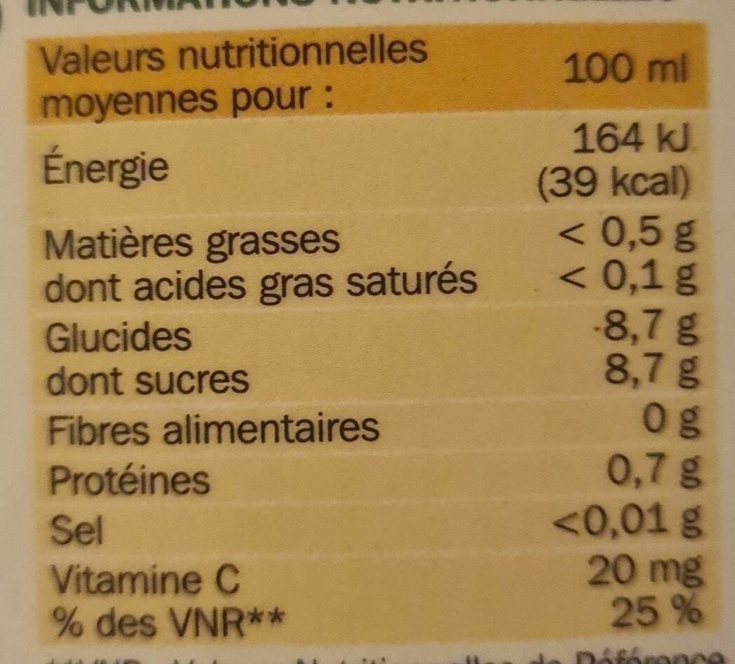 Marque Repère Pur Jus d'orange packshot