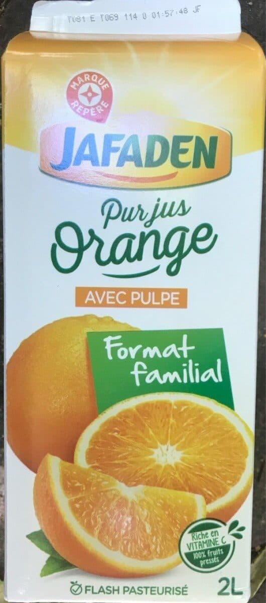 Marque Repère Pur jus d'orange de Floride réfrigéré - brique packshot