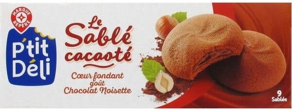Marque Repère Sable cacao fourré nois/cacao packshot