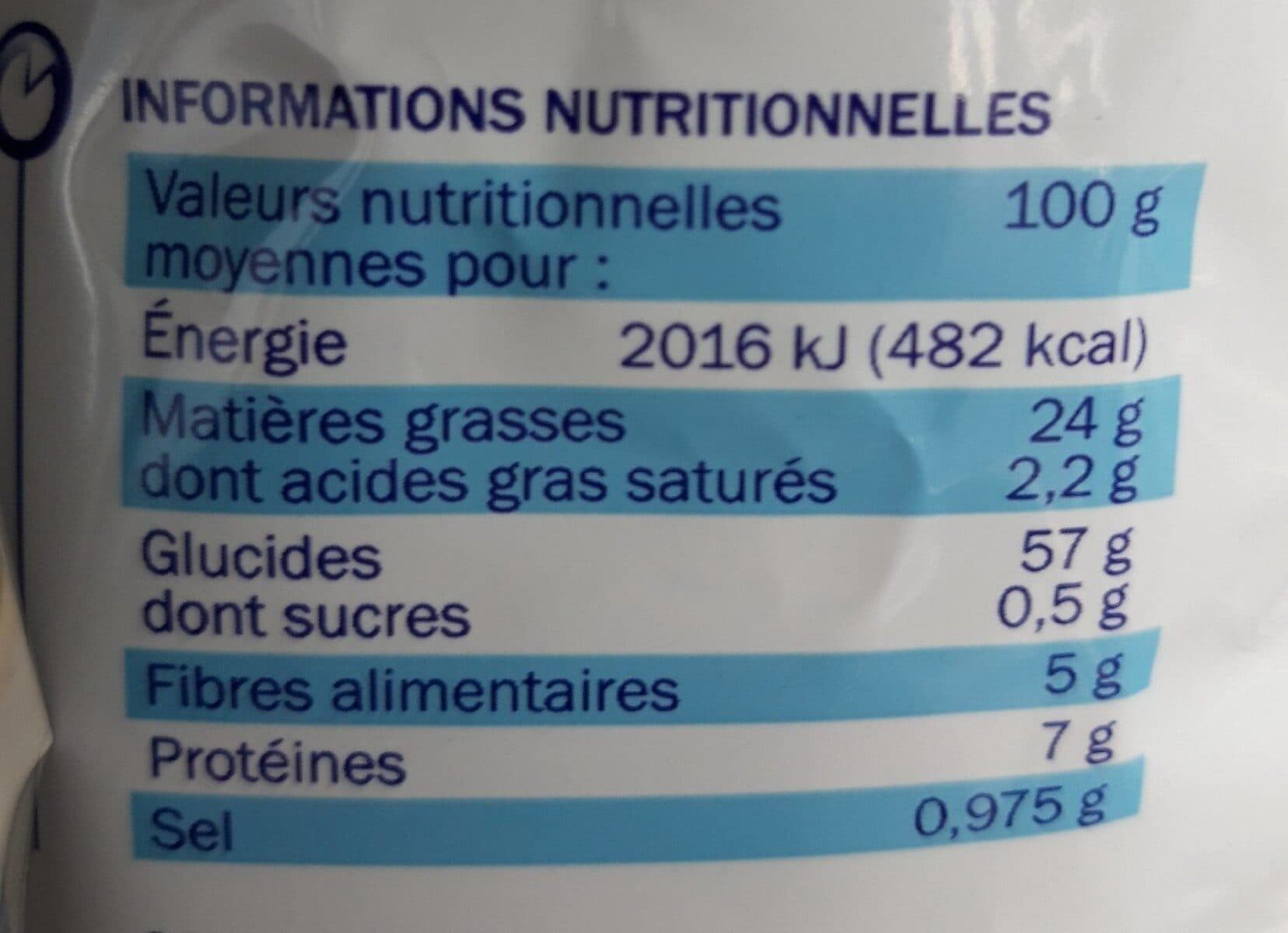 Marque Repère Chips nature allégées en Mat. Gr. packshot