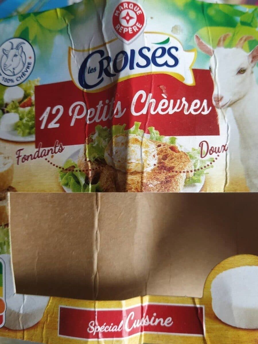 Marque Repère Petits palets de chèvre frais 20% Mat. Gr. x 12 packshot