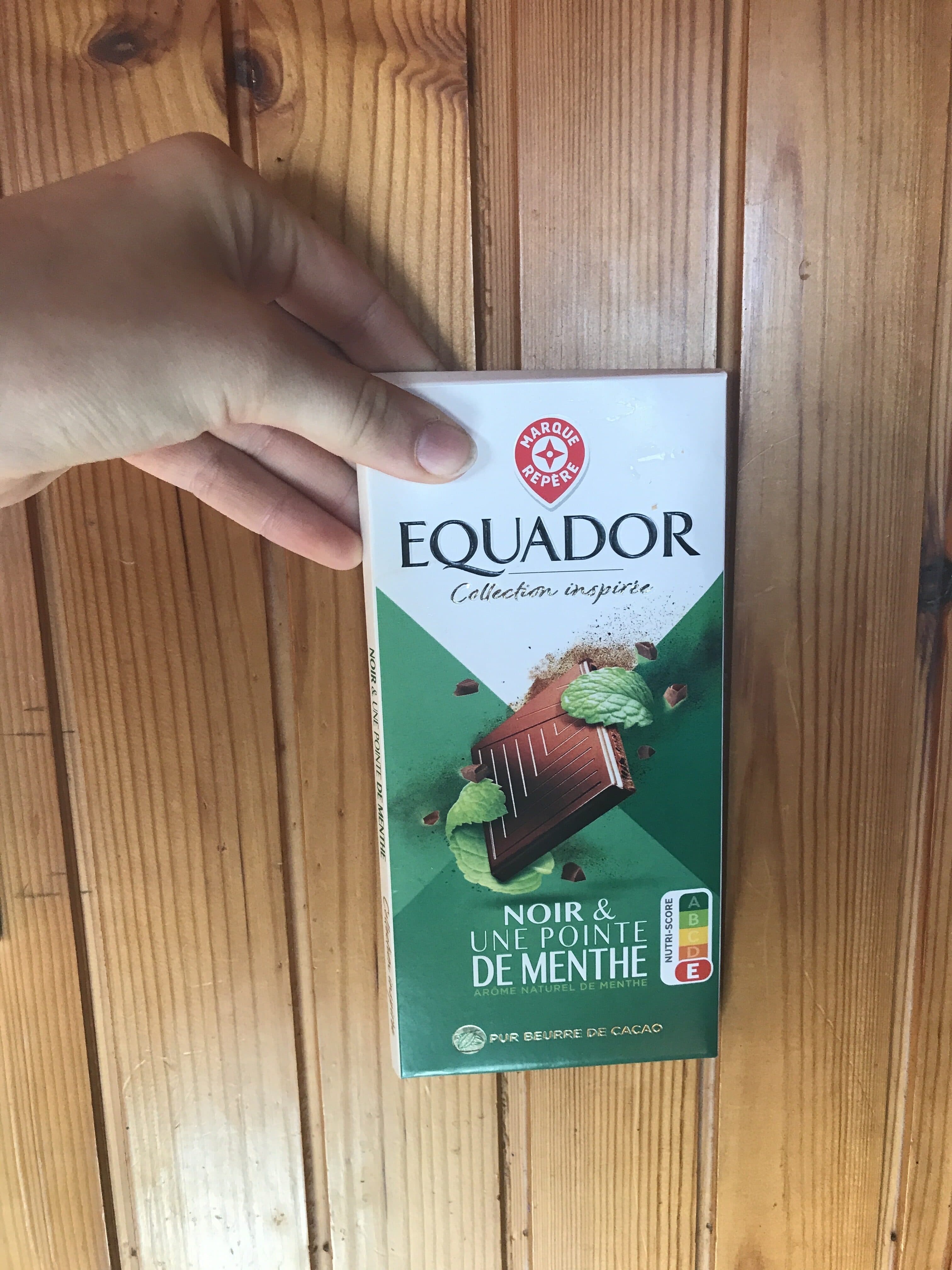 Marque Repère Noir & une pointe de menthe packshot