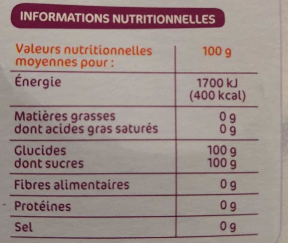 Marque Repère Dosettes de sucre en poudre packshot