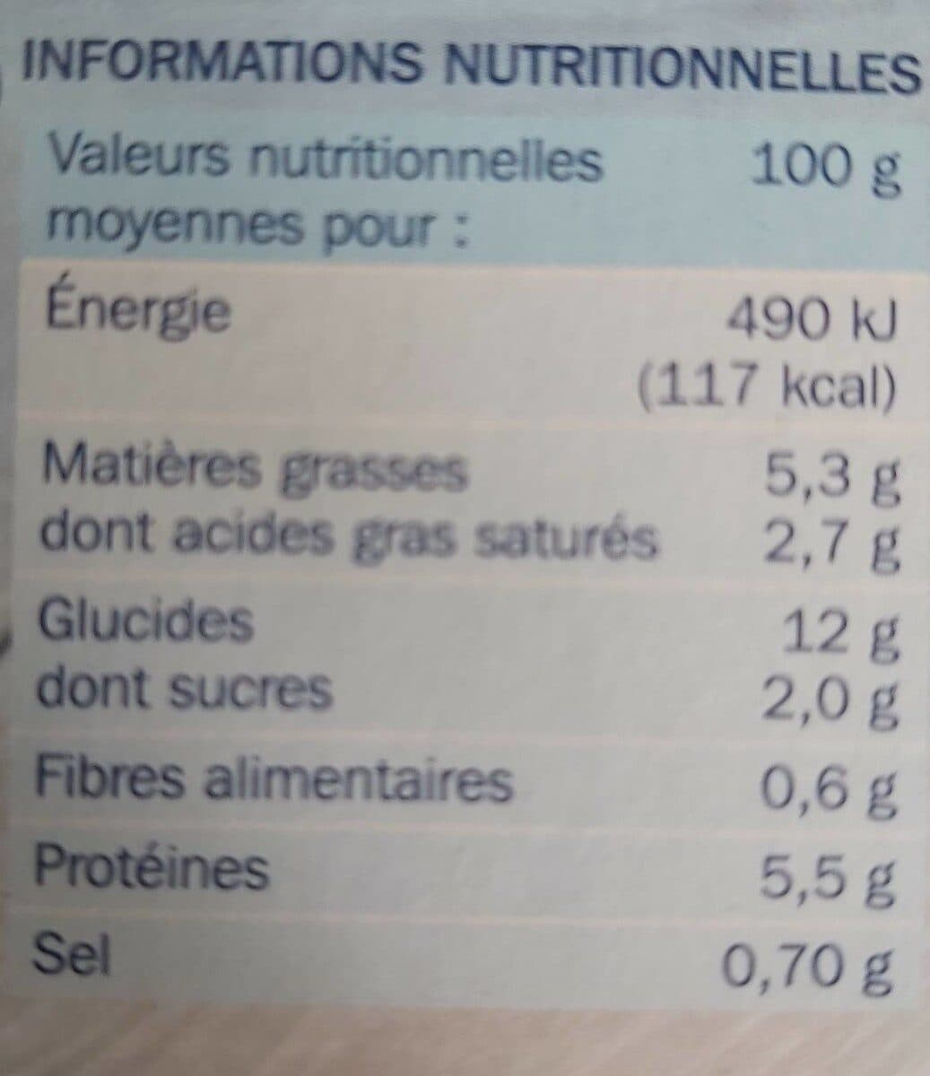 Marque Repère Lasagnes aux saumons packshot