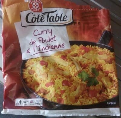 Marque Repère Curry de Poulet à l'Idienne packshot