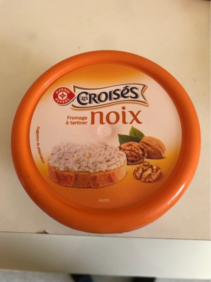 Marque Repère Fromage a tartiner au noix packshot