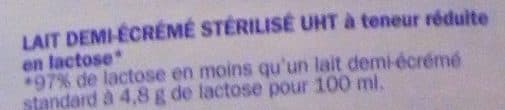 Délisse Lait Facile à digérer Demi-écrémé packshot