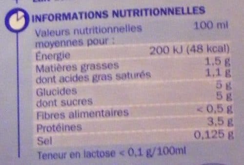 Délisse Lait Facile à digérer Demi-écrémé packshot
