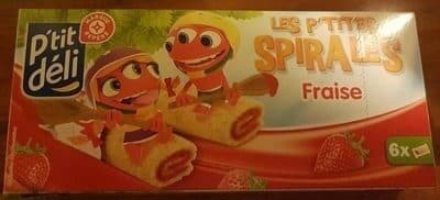 Marque Repère P'tites spirales fraise packshot