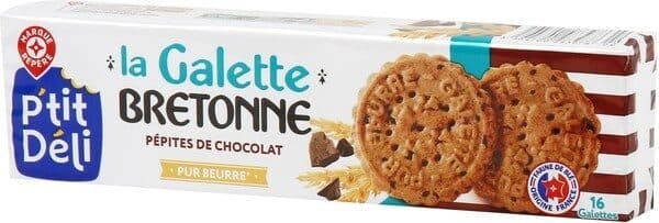 Marque Repère Galettes Bretonnes aux Pépites de Chocolat packshot