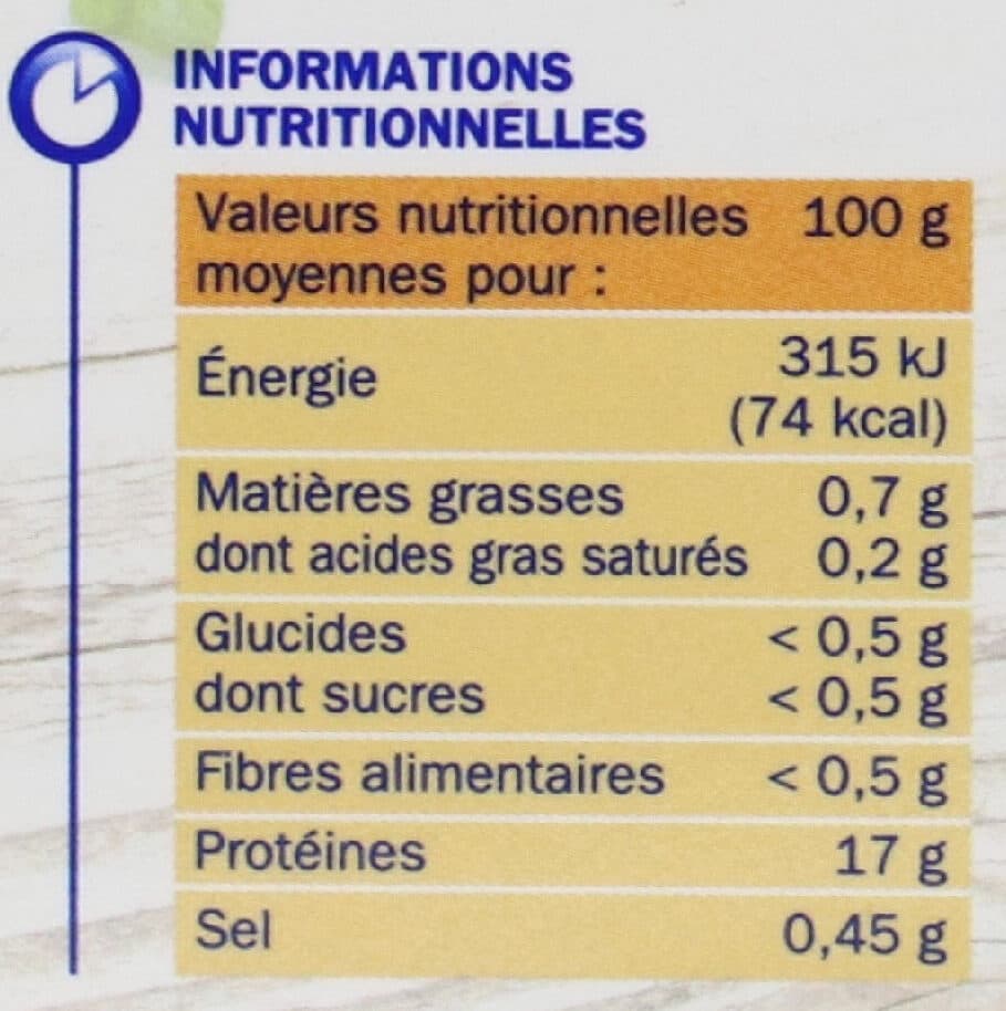 Marque Repère Cœurs de filets de Merlu Blanc du Cap packshot