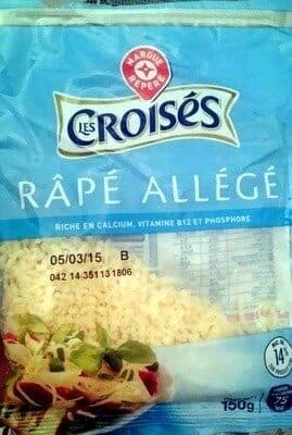 Marque Repère Fromage allégé 15%mg rapé packshot
