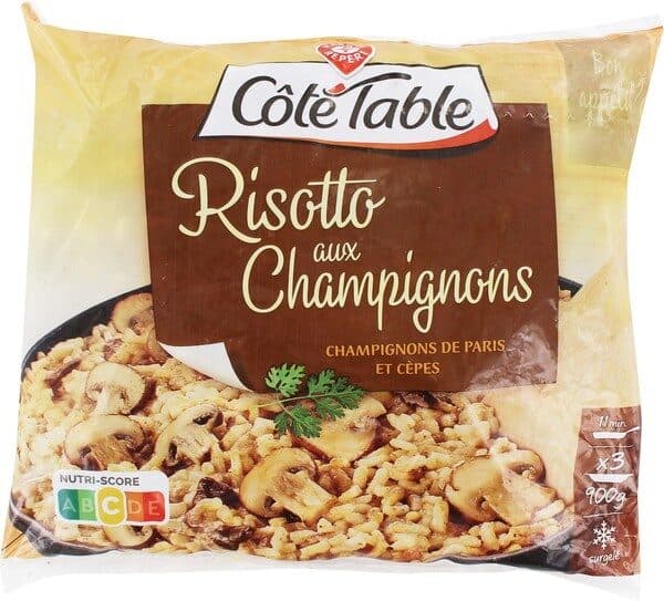 Marque Repère Risotto aux champignons portionnable surgelé packshot