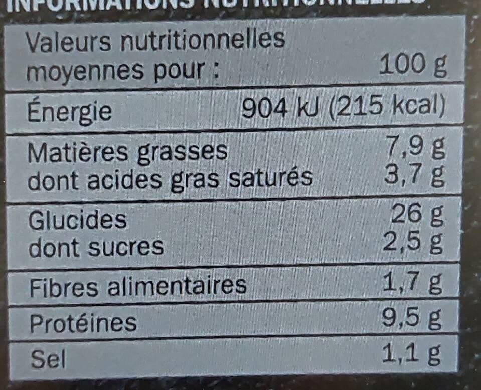 Marque Repère Pizza Chorizo packshot