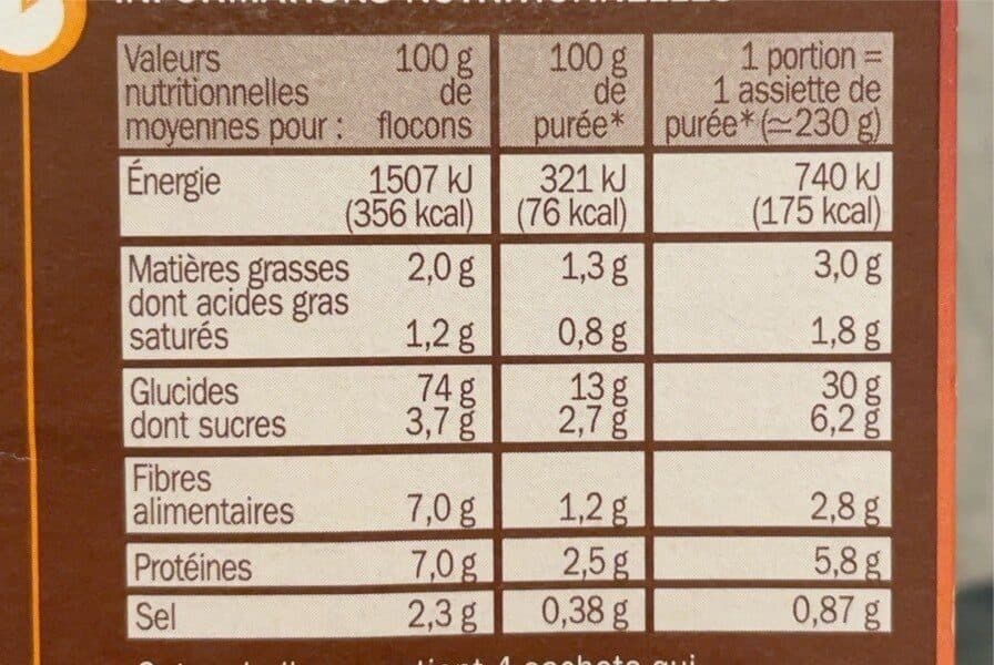 Marque Repère Purée Saveur d'Antan packshot