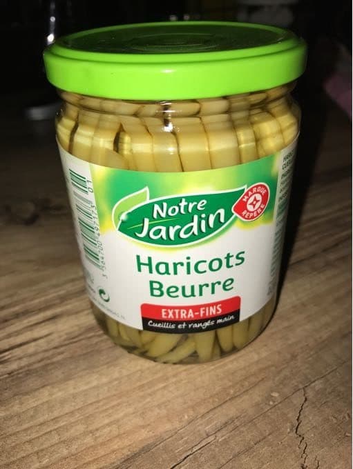 Marque Repère Haricots beurre extra fins packshot
