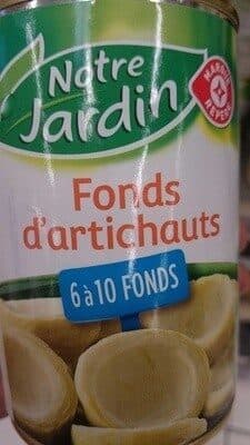 Marque Repère Fonds d'artichauts packshot