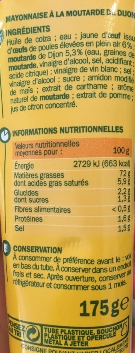 Marque Repère Mayonnaise à la moutarde de Dijon packshot