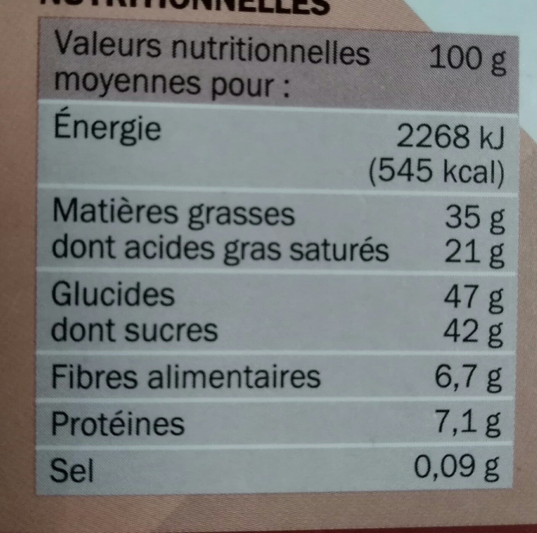 Marque Repère Chocolat noir fourré mousse packshot