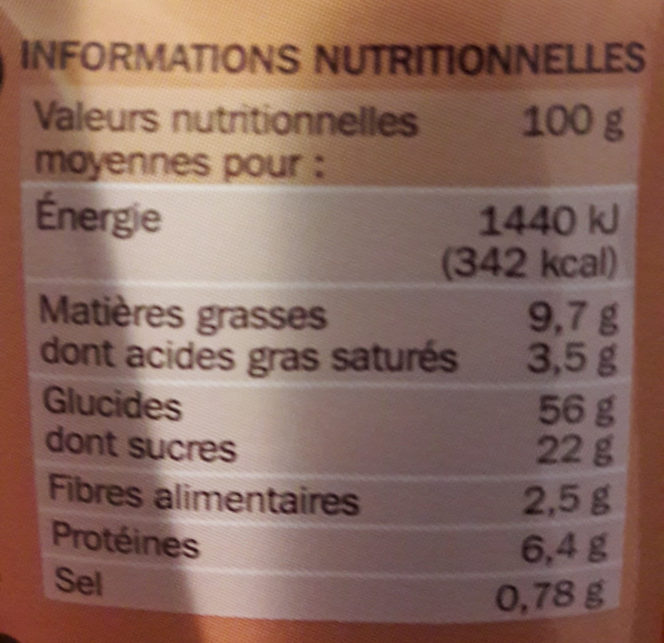 Marque Repère Brioches fourrées au chocolat x 8 packshot