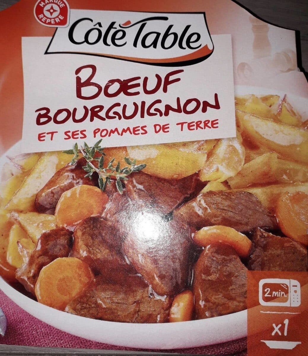 Marque Repère Boeuf Bourguignon et Ses Pommes de Terre packshot