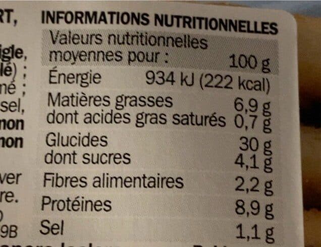 Marque Repère Pain Polaire saumon fumé aneth packshot