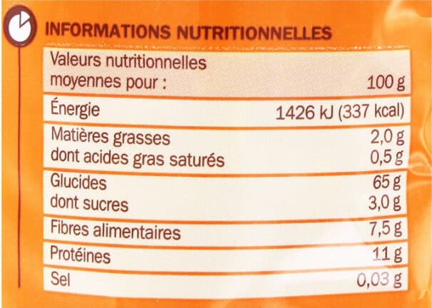 TURINI Penne Rigate au blé complet packshot