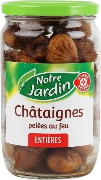 Marque Repère Châtaignes pelées au feu packshot