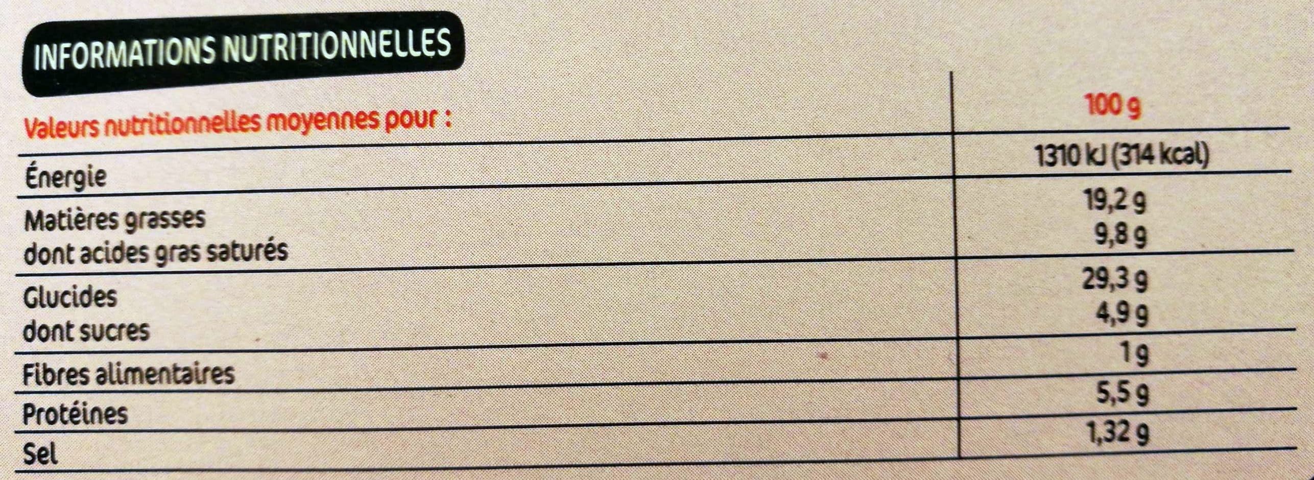 Marque Repère Mini-feuilletés apéritif x 40 packshot