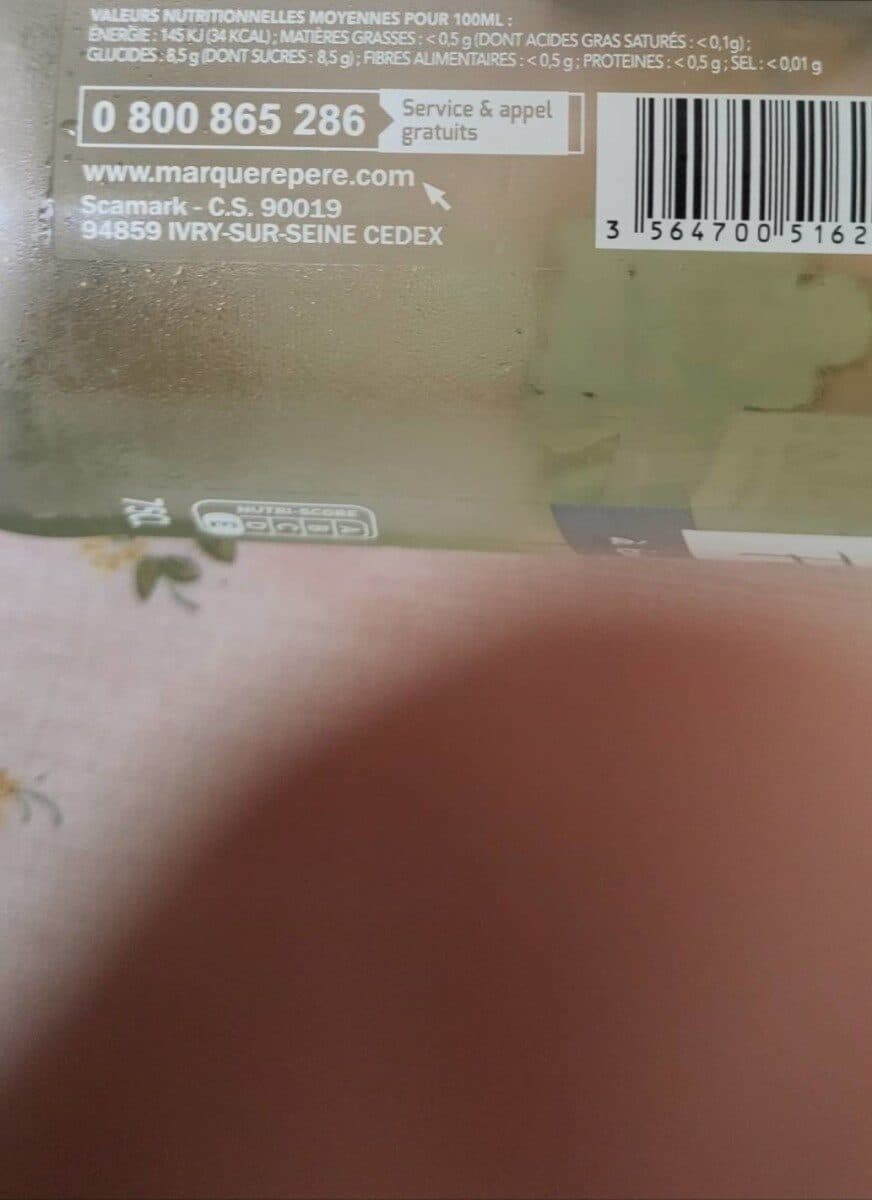 Marque Repère Pétillant Raisin Festalie, Sans Alcool packshot