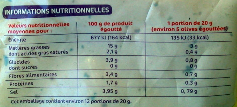 Marque Repère Olives cocktail et lupins packshot