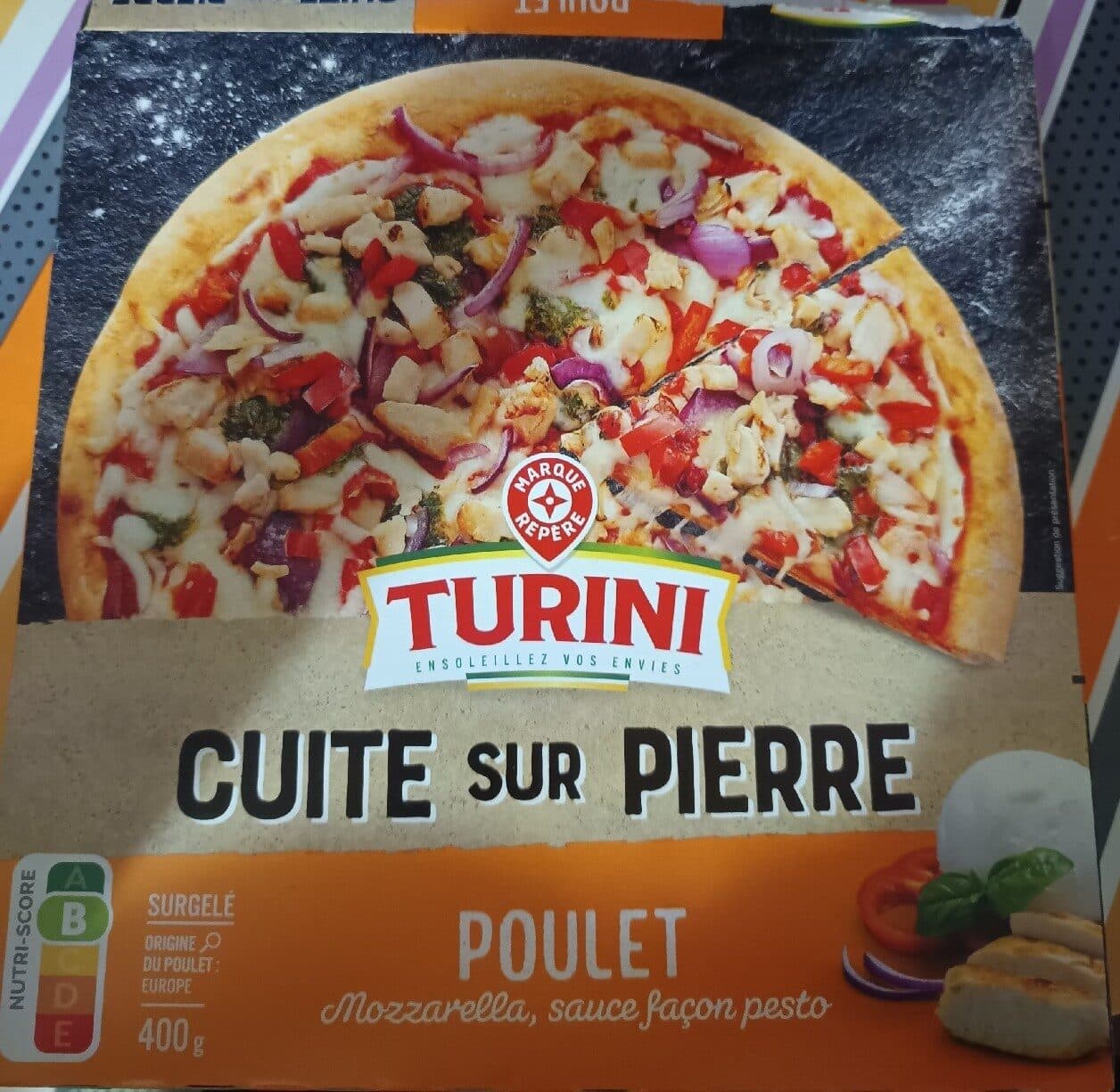 Marque Repère Pizza poulet packshot