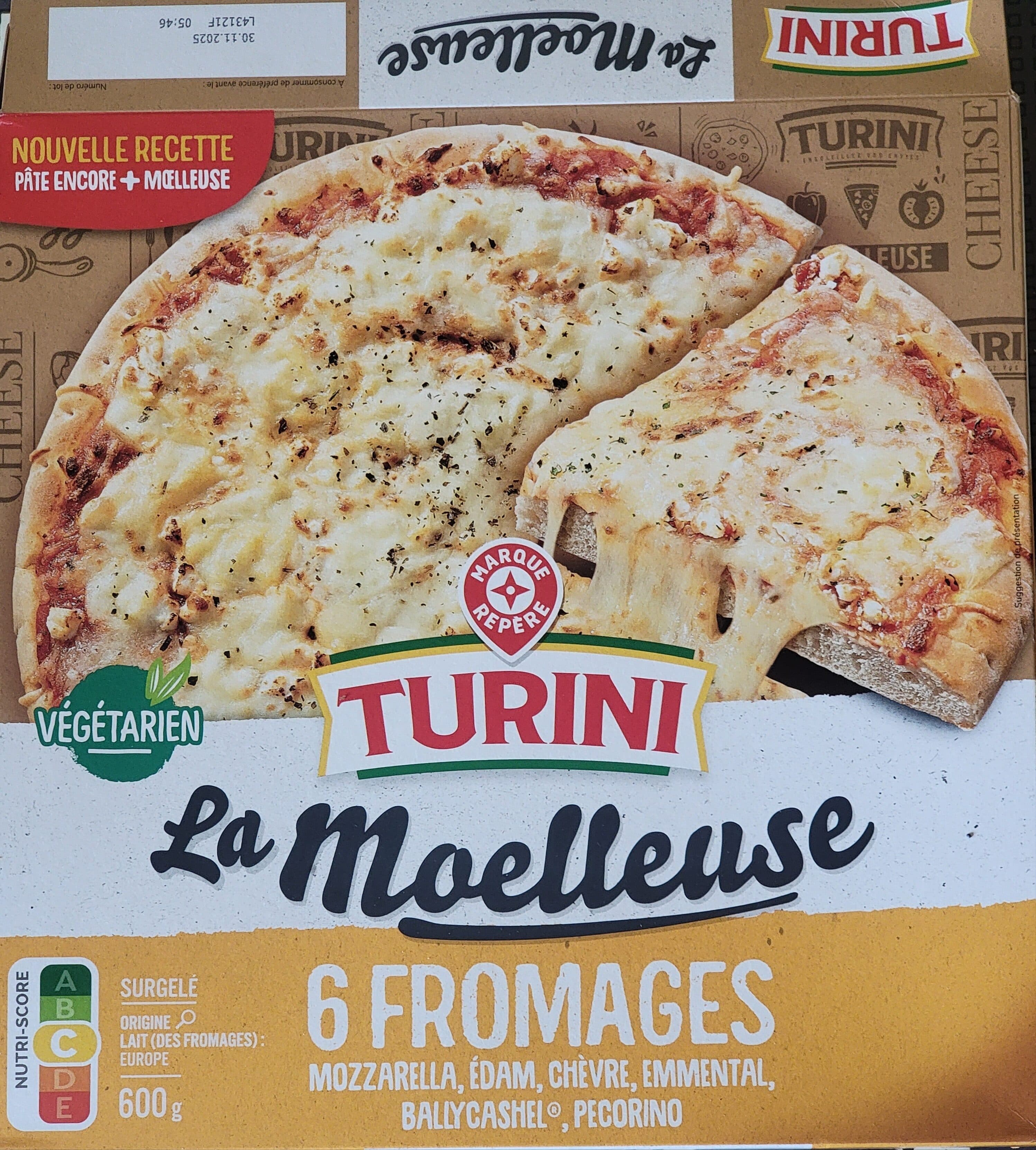 Marque Repère La moelleuse 4 fromages packshot