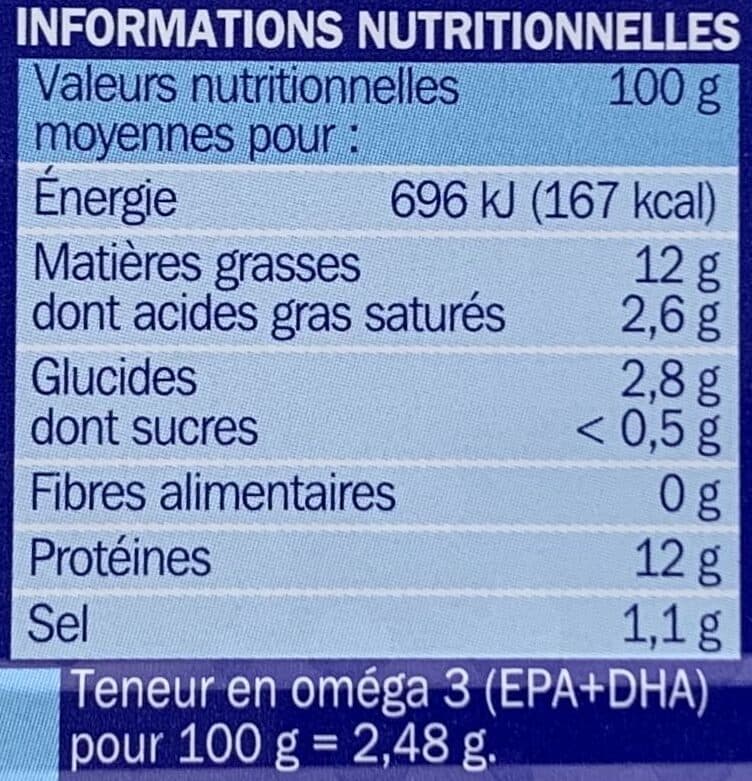 Marque Repère Filets maquereaux marinade aromates et muscadet packshot