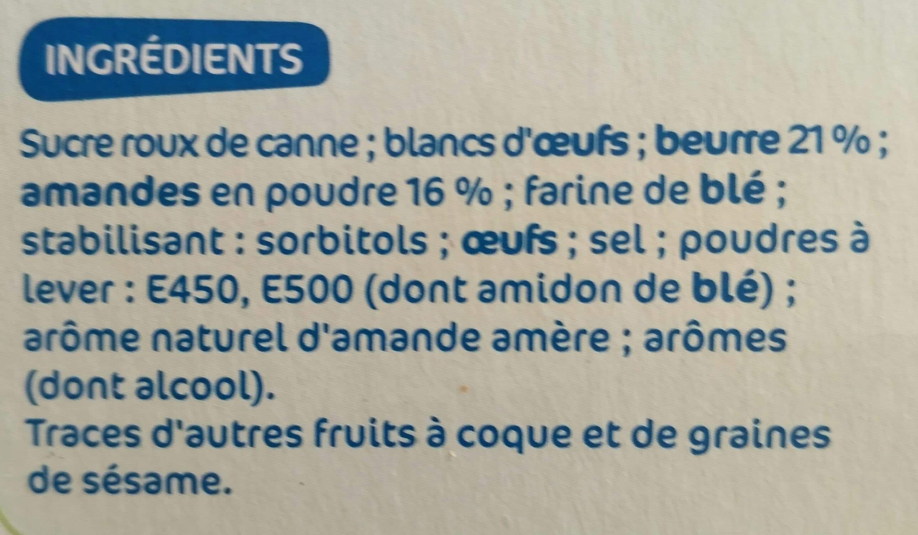 Marque Repère Financier aux amandes packshot