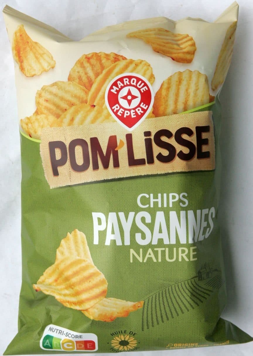 Marque Repère Chips paysannes nature packshot