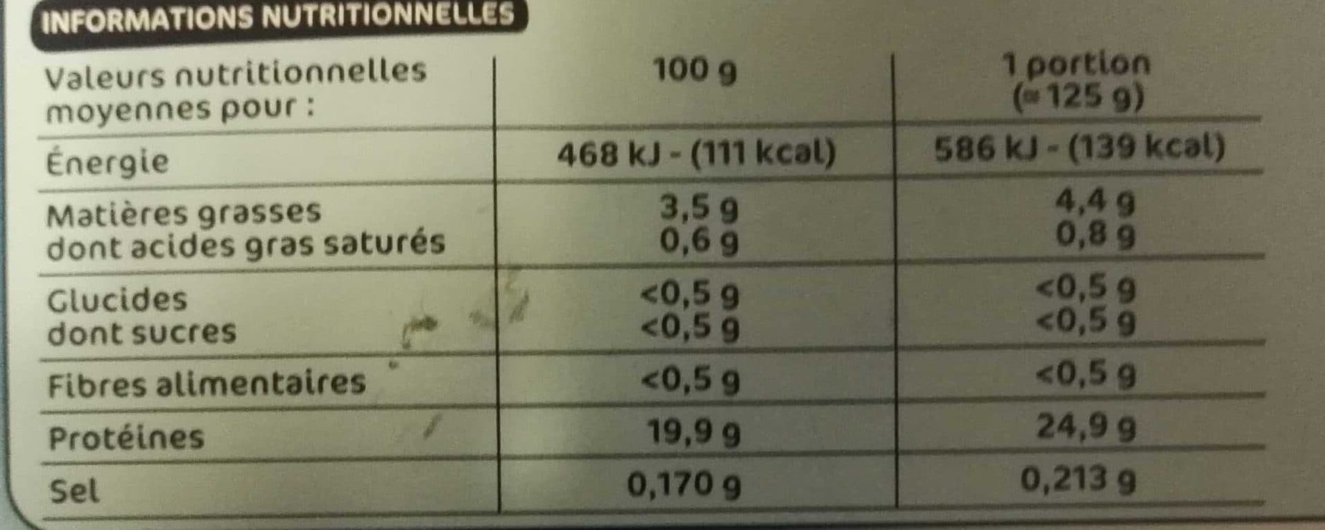 Marque Repère Filets de saumon packshot