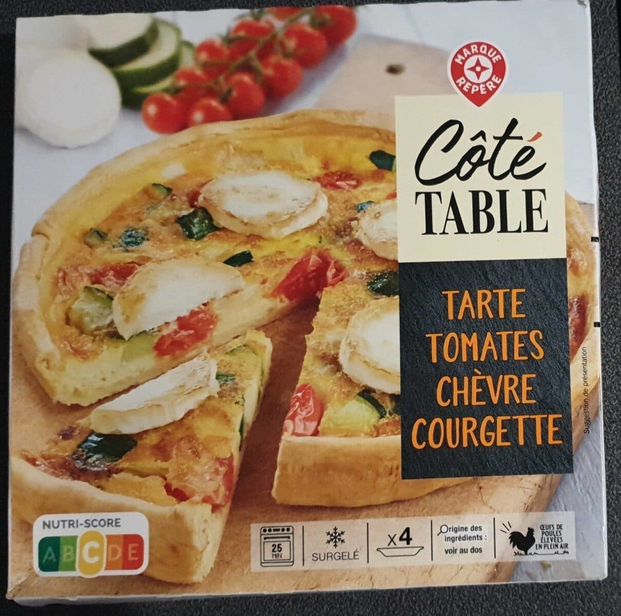 Marque Repère Tarte Tomates Chèvre Courgette packshot