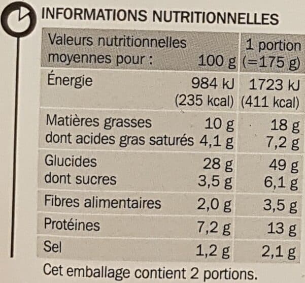 Marque Repère Tarte flambée packshot