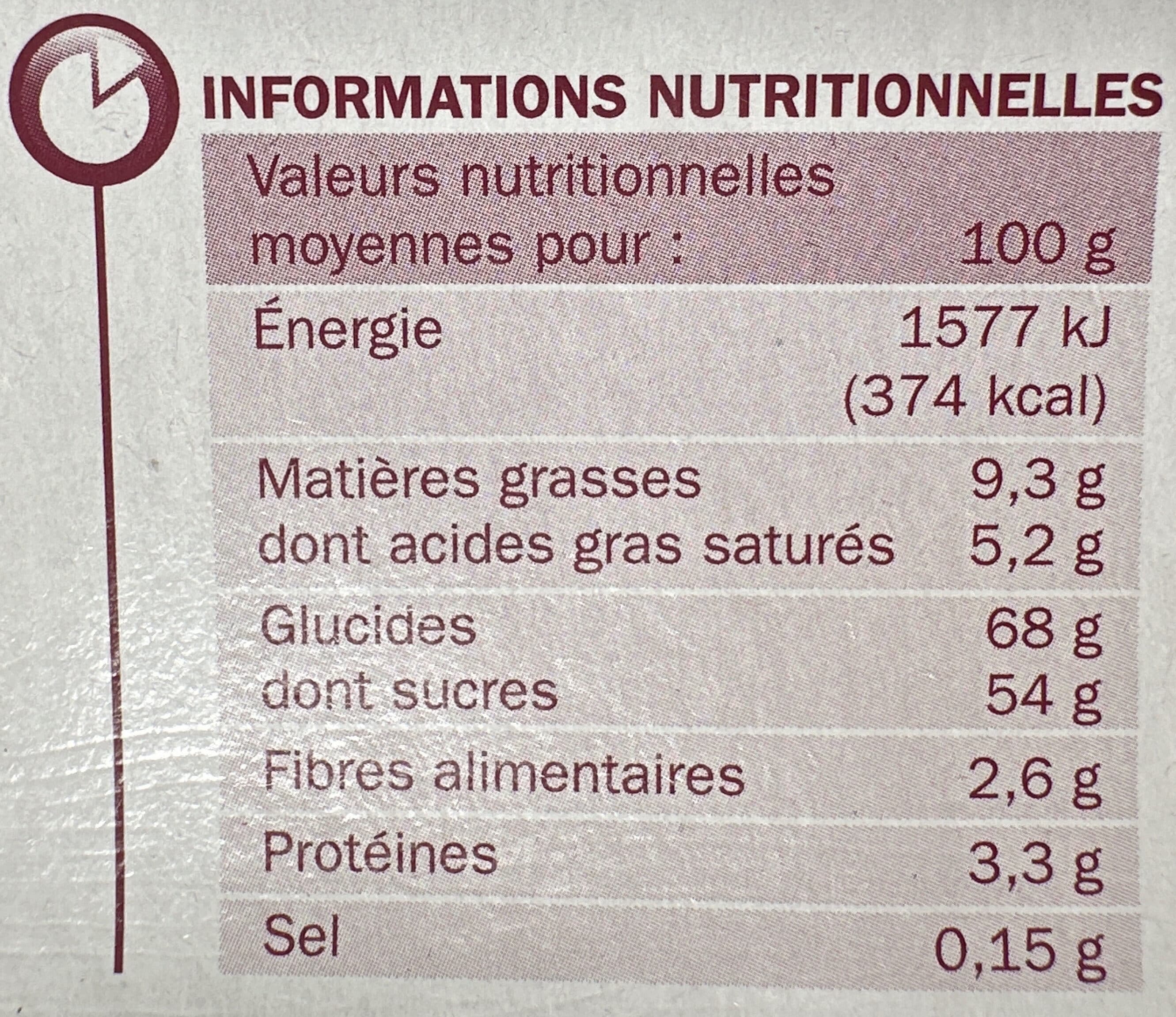 P'tit Déli La Génoise - Goût Framboise Cassis packshot