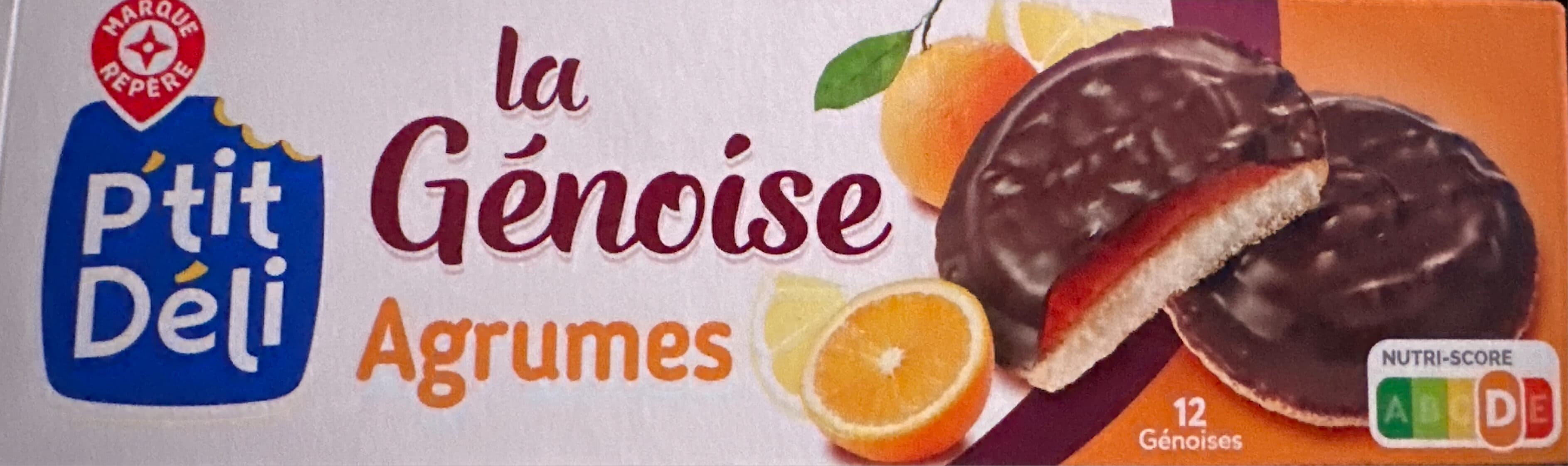 Marque Repère Génoises agrumes packshot