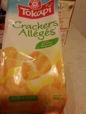 Marque Repère Crackers allégés crème oignon packshot