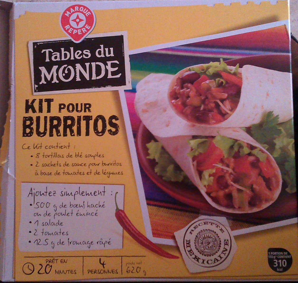 Marque Repère Kit pour Burritos packshot